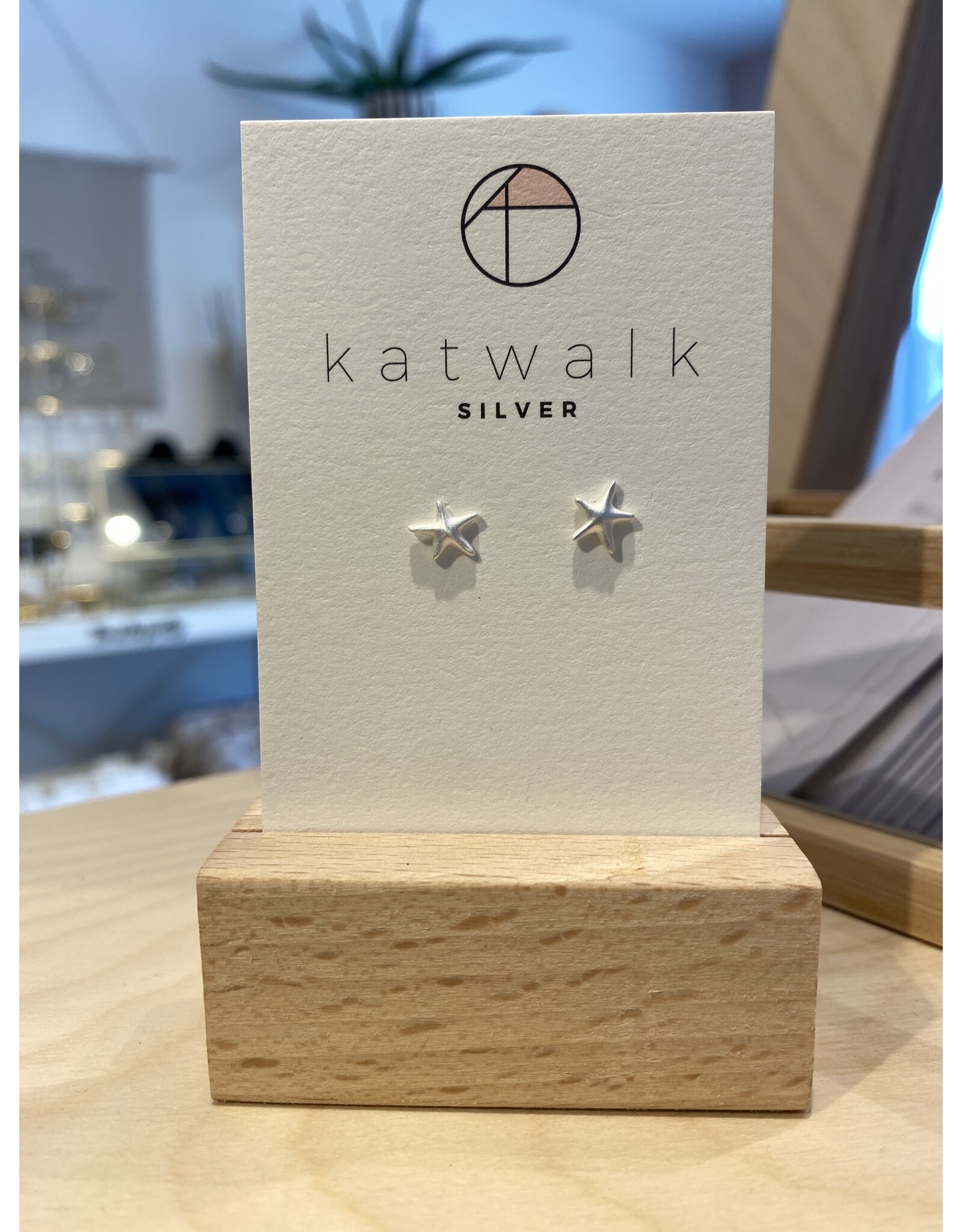 Studs zeester zilver