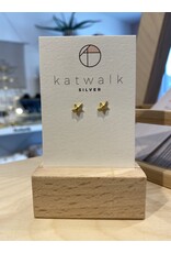 Studs zeester goud