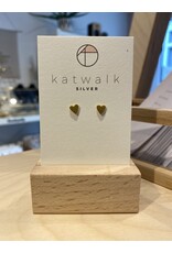 Oorstekers goud hart