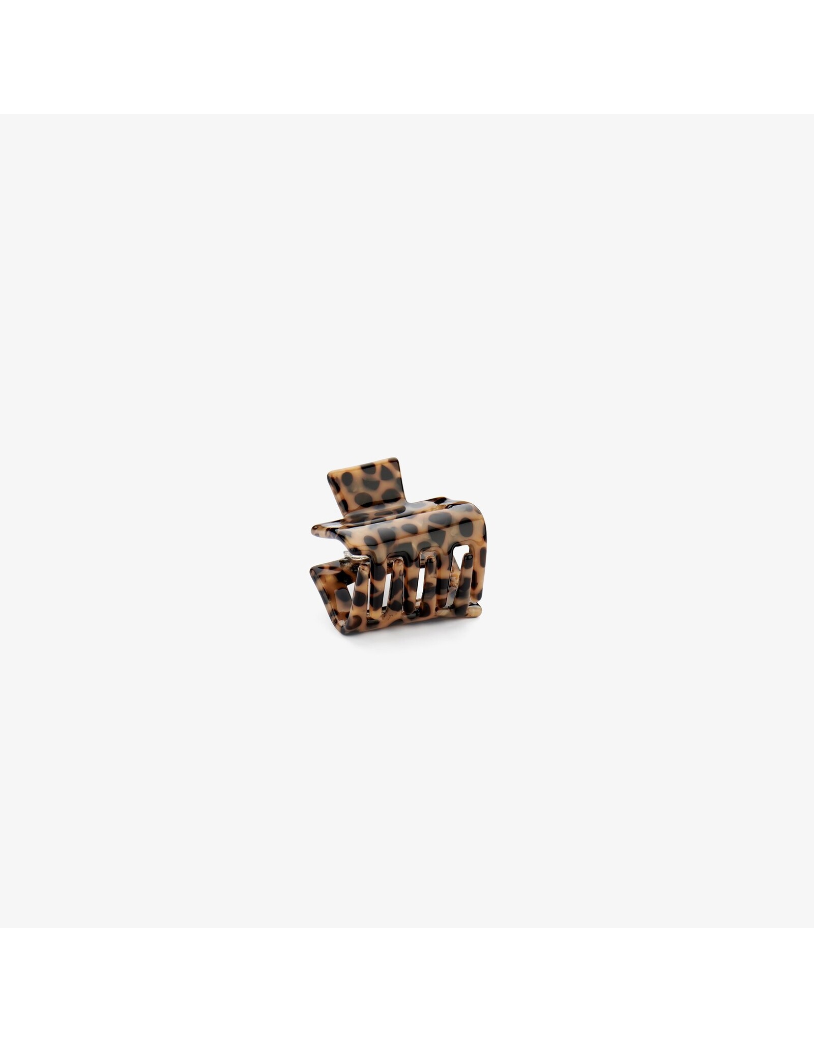 Haarspeld mini bruin/zwart