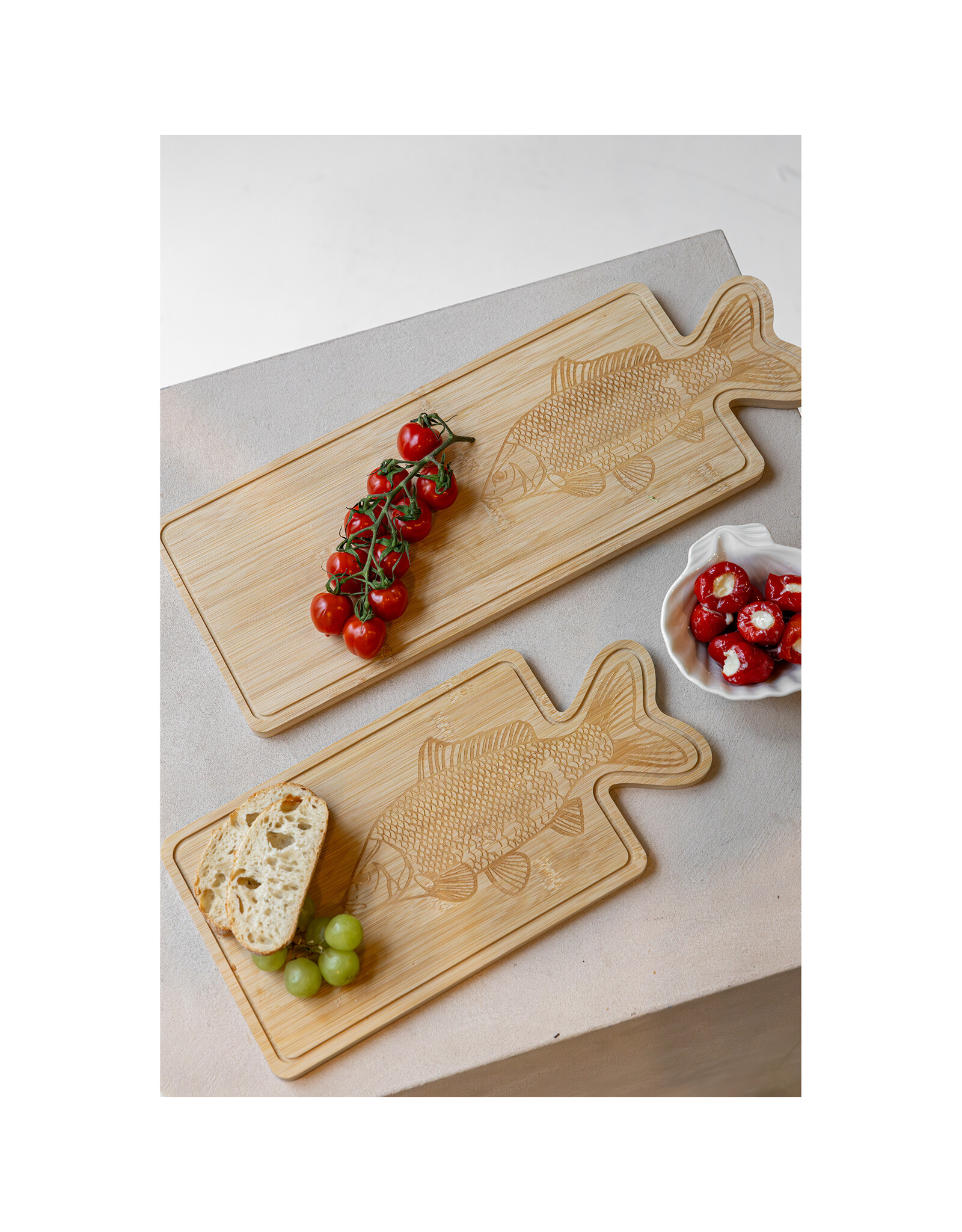 Serveerplank vis large