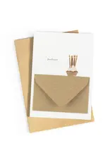 Wenskaart Proficiat envelop