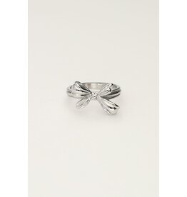 Ring strik zilver