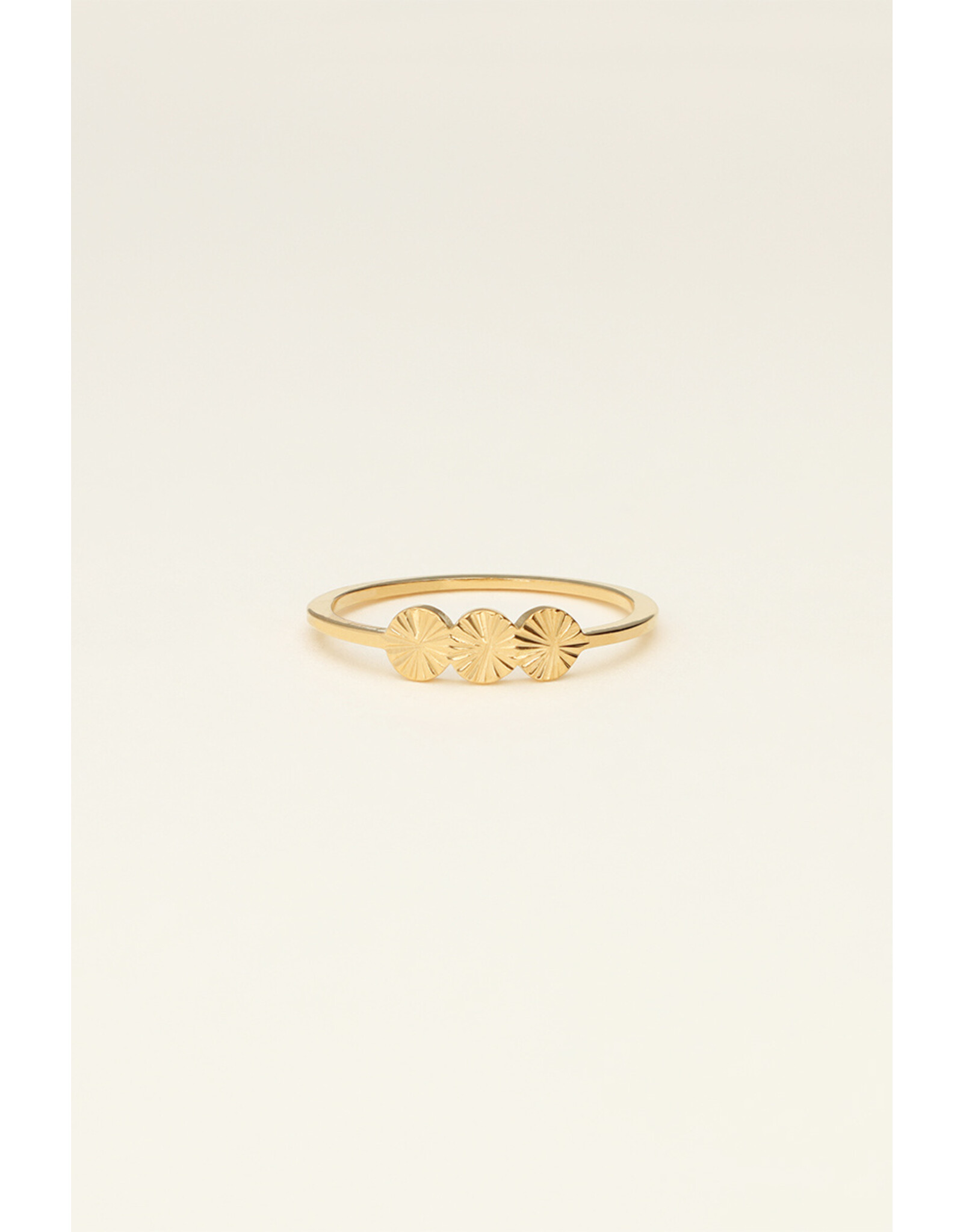 Ring met 3 muntjes