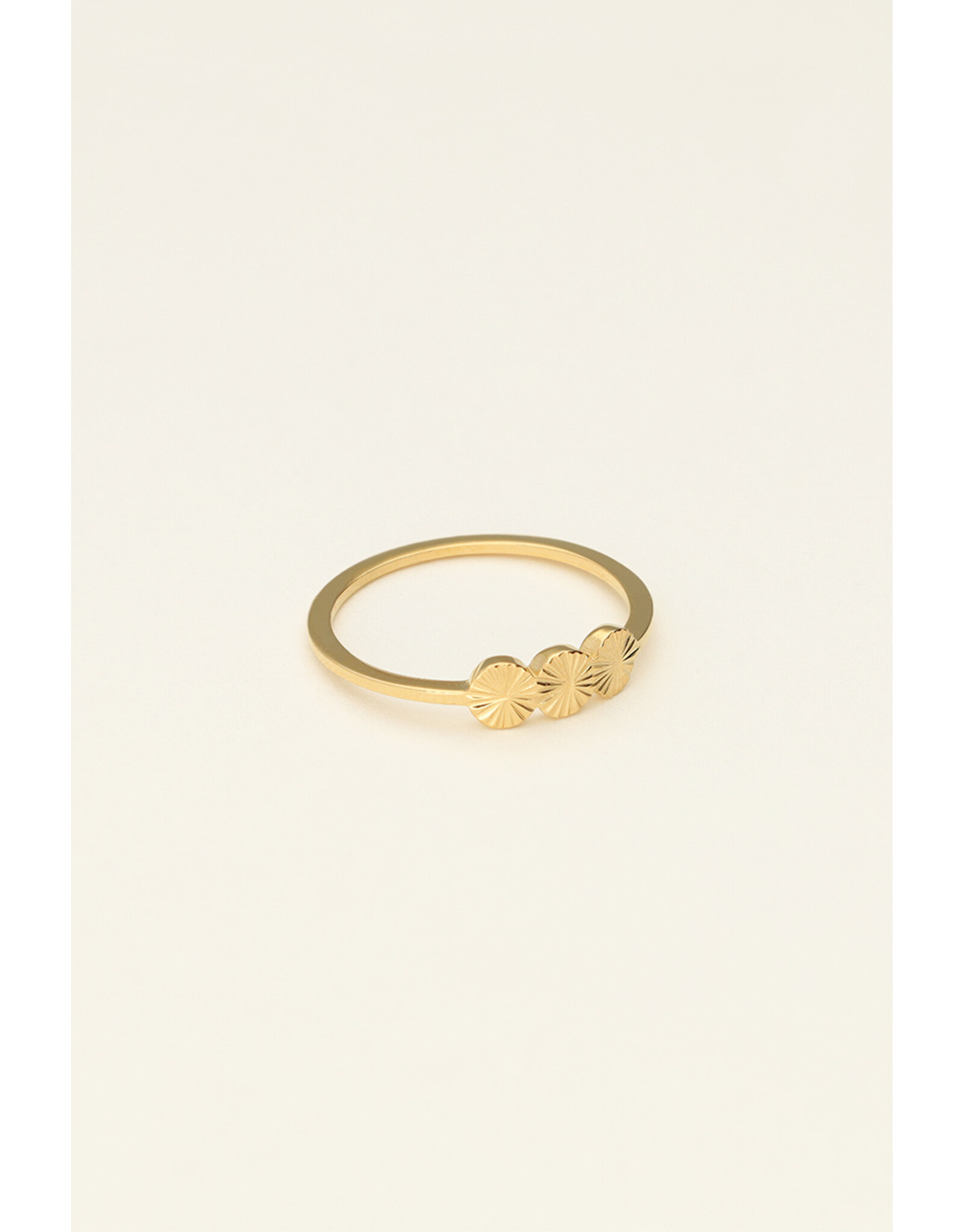 Ring met 3 muntjes