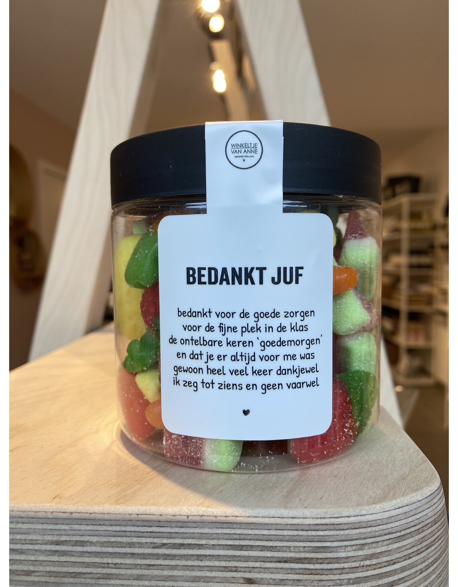 Smulpotje Gedichtje voor de juf Fruity mix