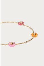 Armband bloemen multi