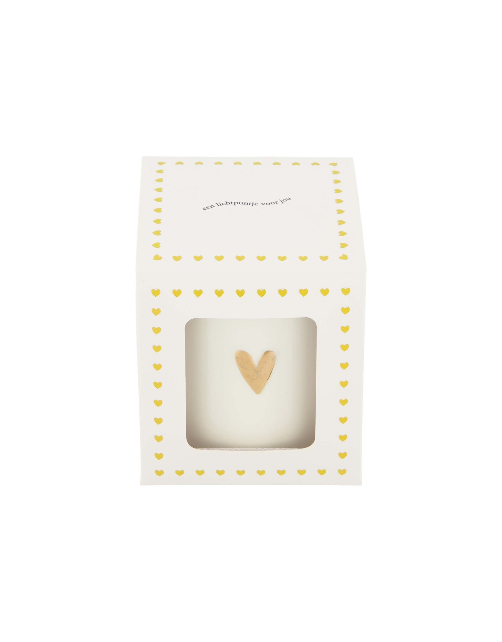 Geurkaars Lichtpuntje hartje