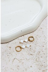 Oorring enkel Clover double