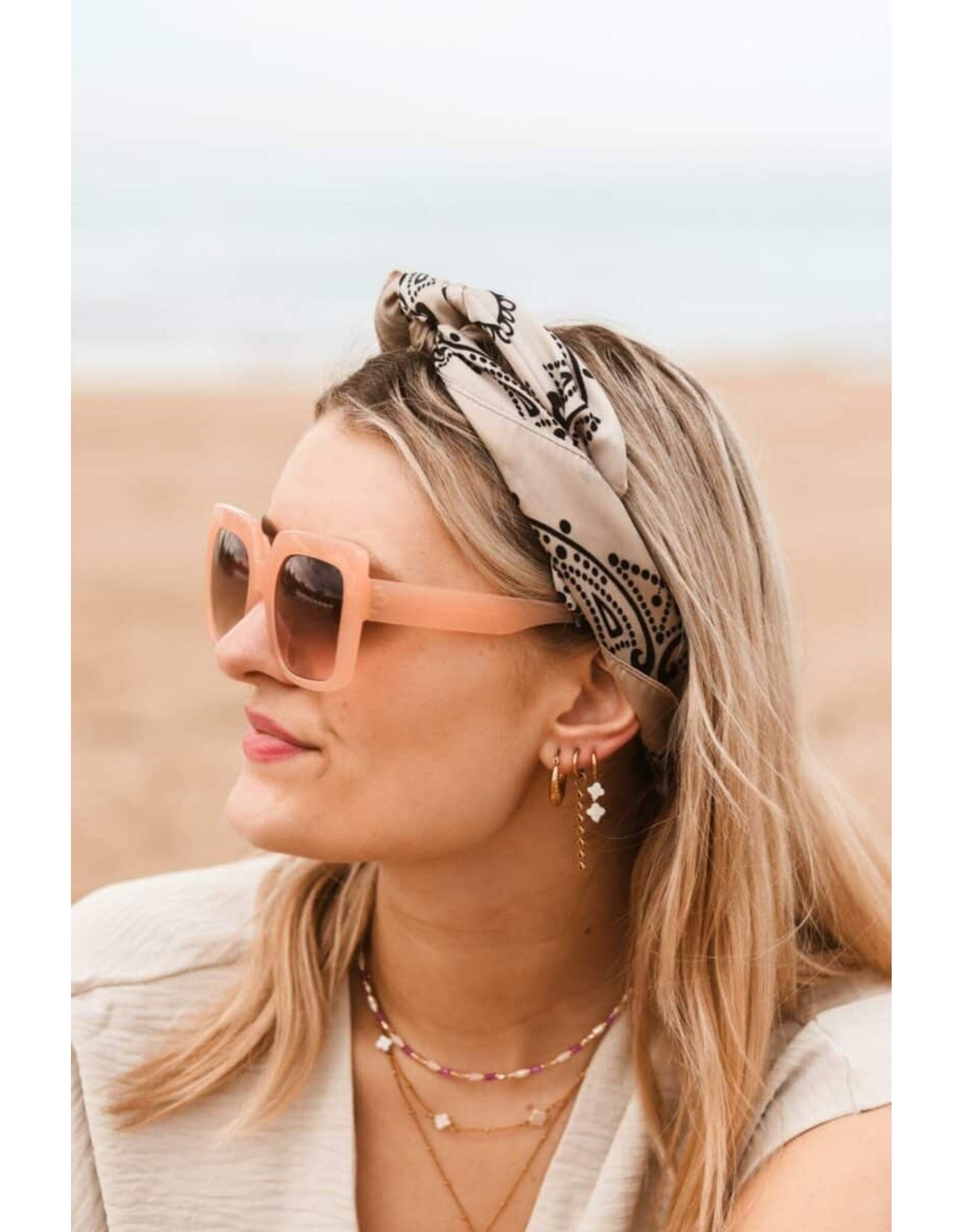 Oorring enkel Clover double