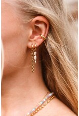 Oorring enkel Parels triple