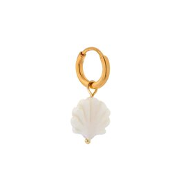 Oorring enkel Shell