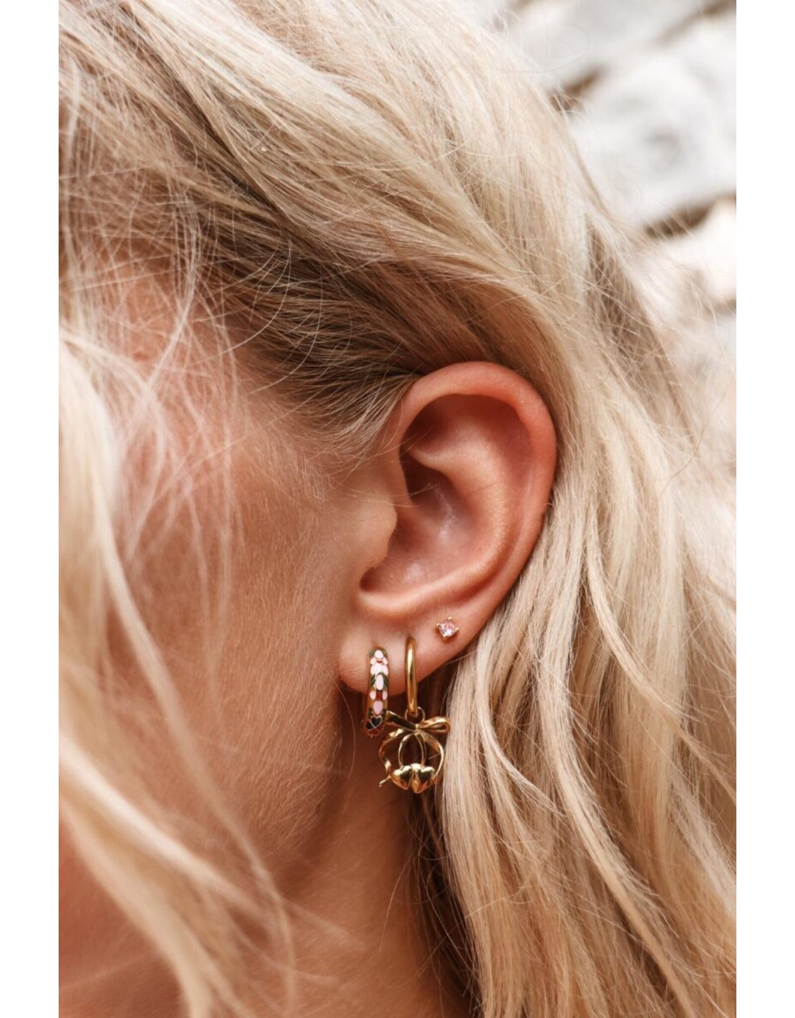 Oorringen Flower hoops