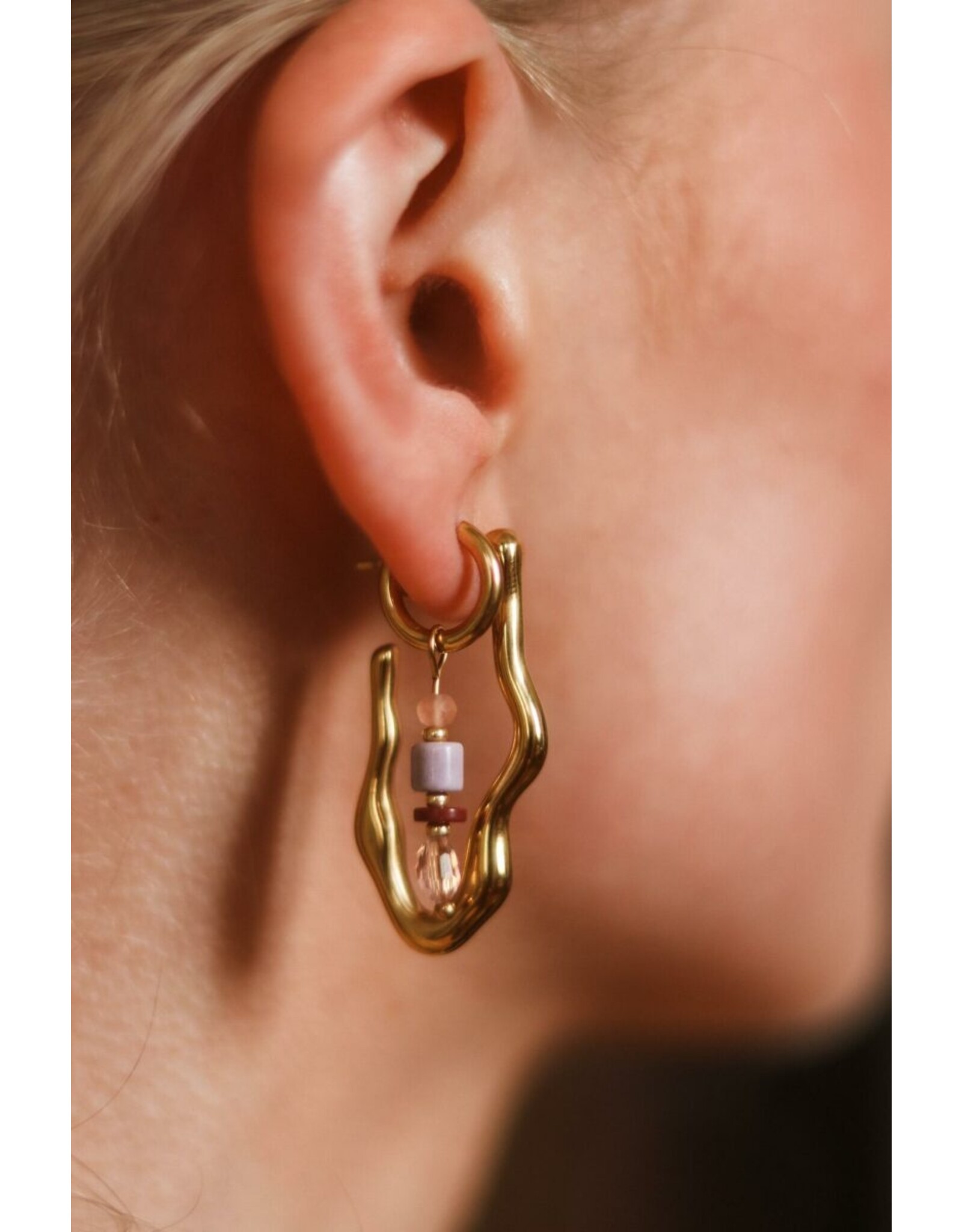 Oorringen Hoops wavy