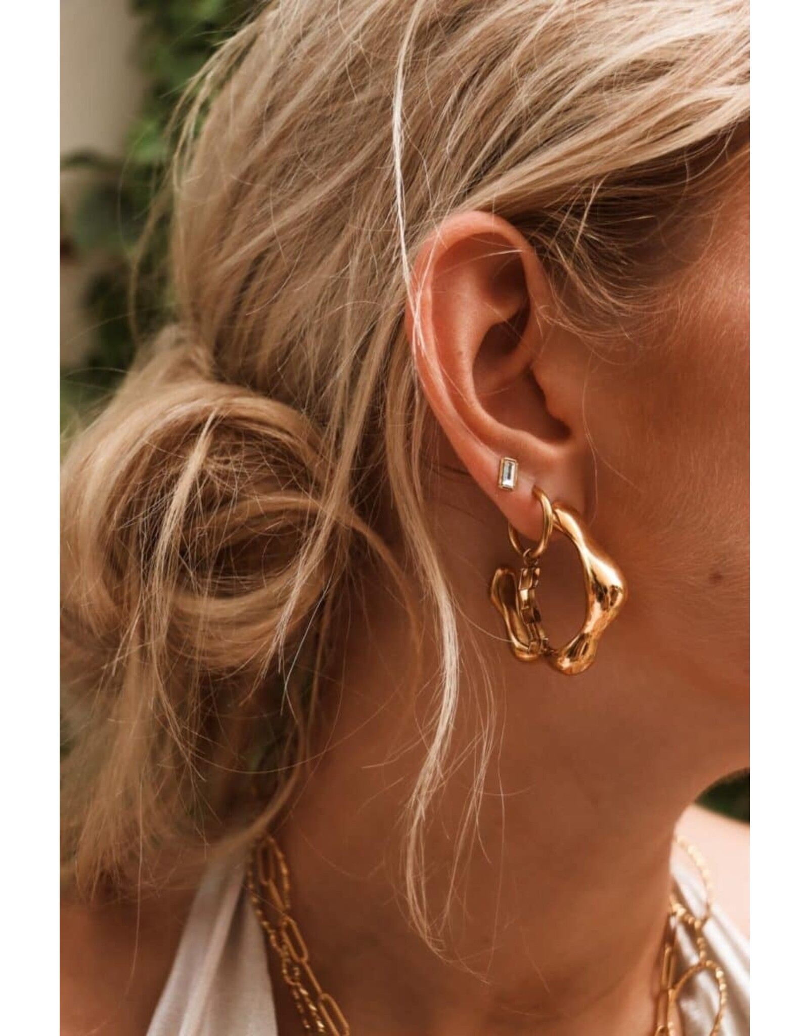 Oorringen Hoops wavy big