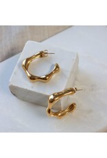 Oorringen Hoops wavy big
