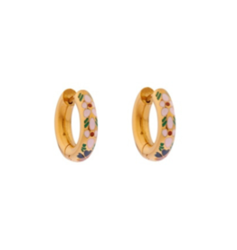 Oorringen Flower hoops