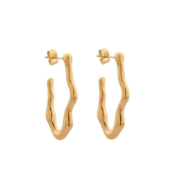 Oorringen Hoops wavy