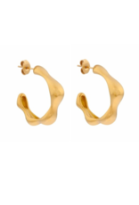 Oorringen Hoops wavy big