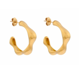 Oorringen Hoops wavy big