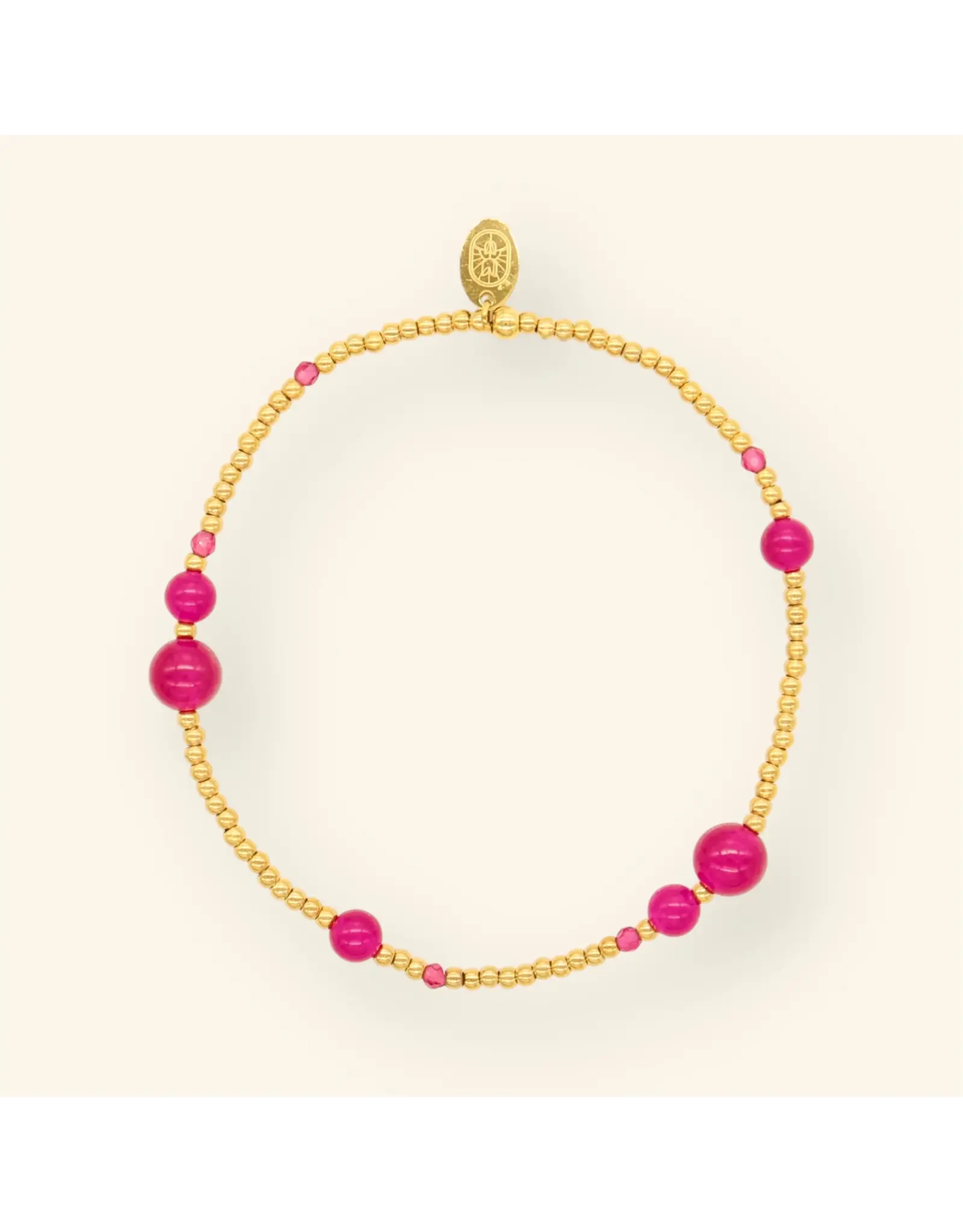 Armband Bubble fushia