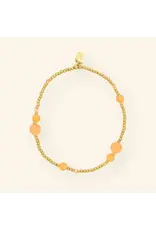Armband Bubble oranje