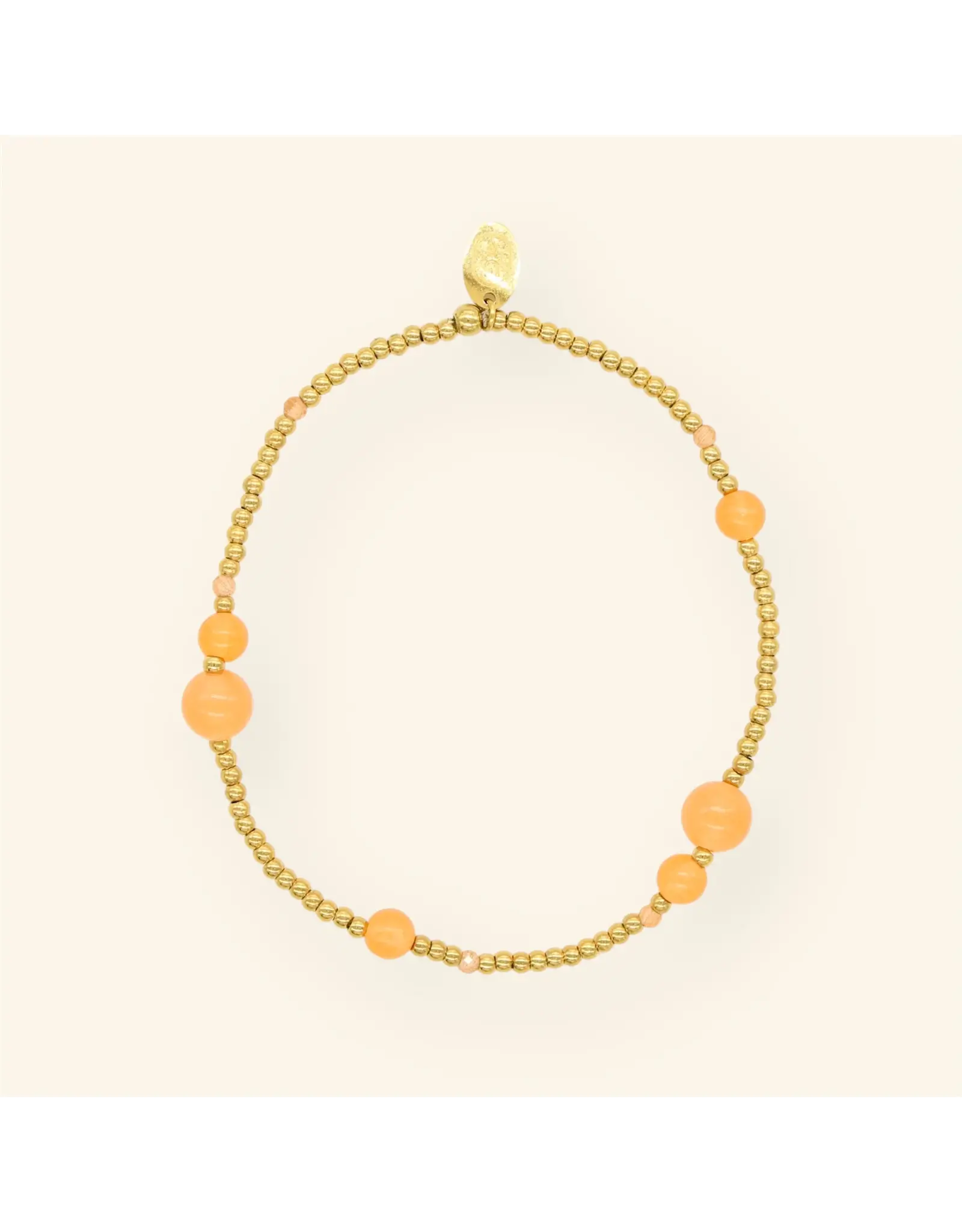 Armband Bubble oranje