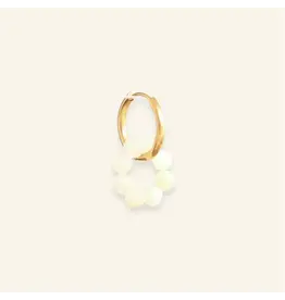 Oorringen Donut white