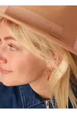 Oorringen Love on fire