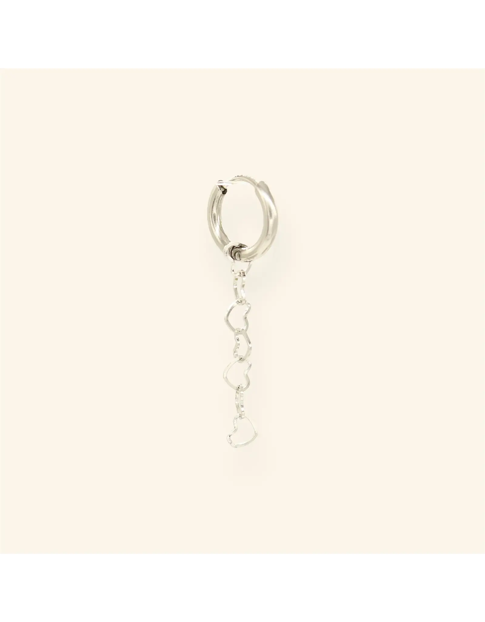 Oorringen String hearts