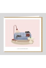 Wenskaart 'Liefs & beterschap'