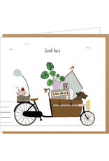 Wenskaart Frits 'Good luck'