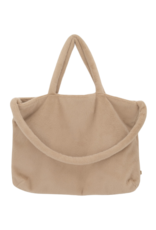 Shopper Faux fur beige