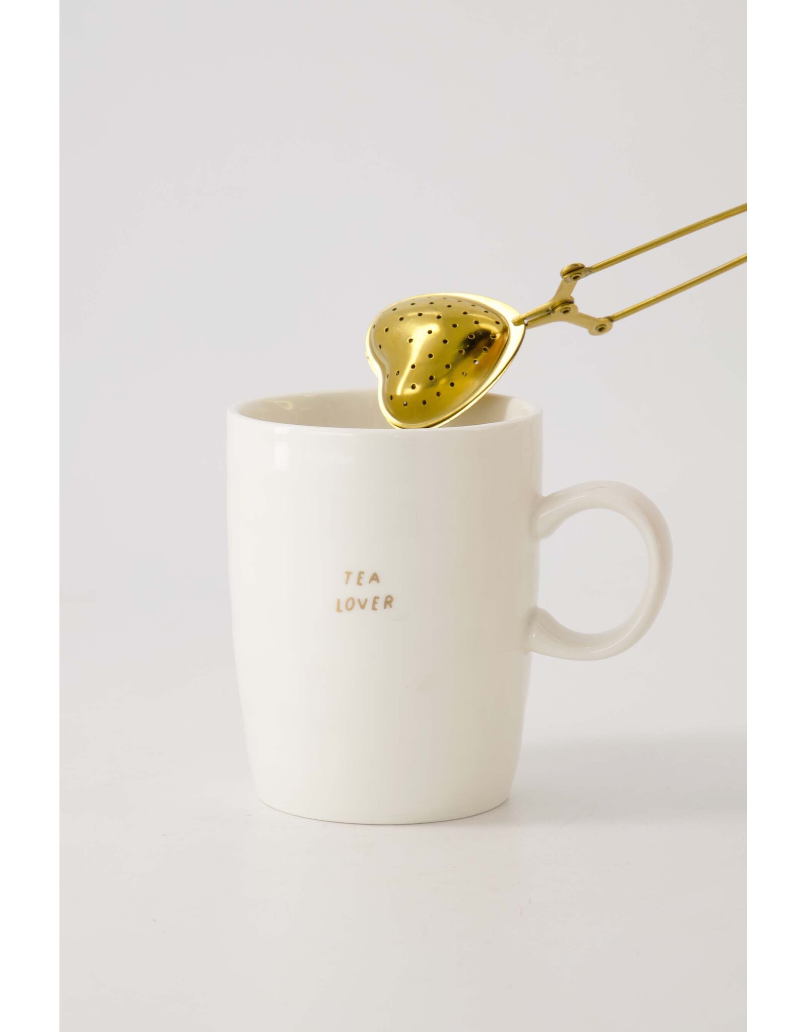 Theezeef hartje goud