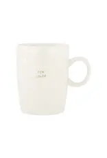 Theemok tea lover wit/goud