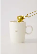 Theemok tea lover wit/goud
