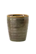Koffiemok geniet donkergroen