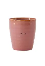 Koffiemok smile burgundy
