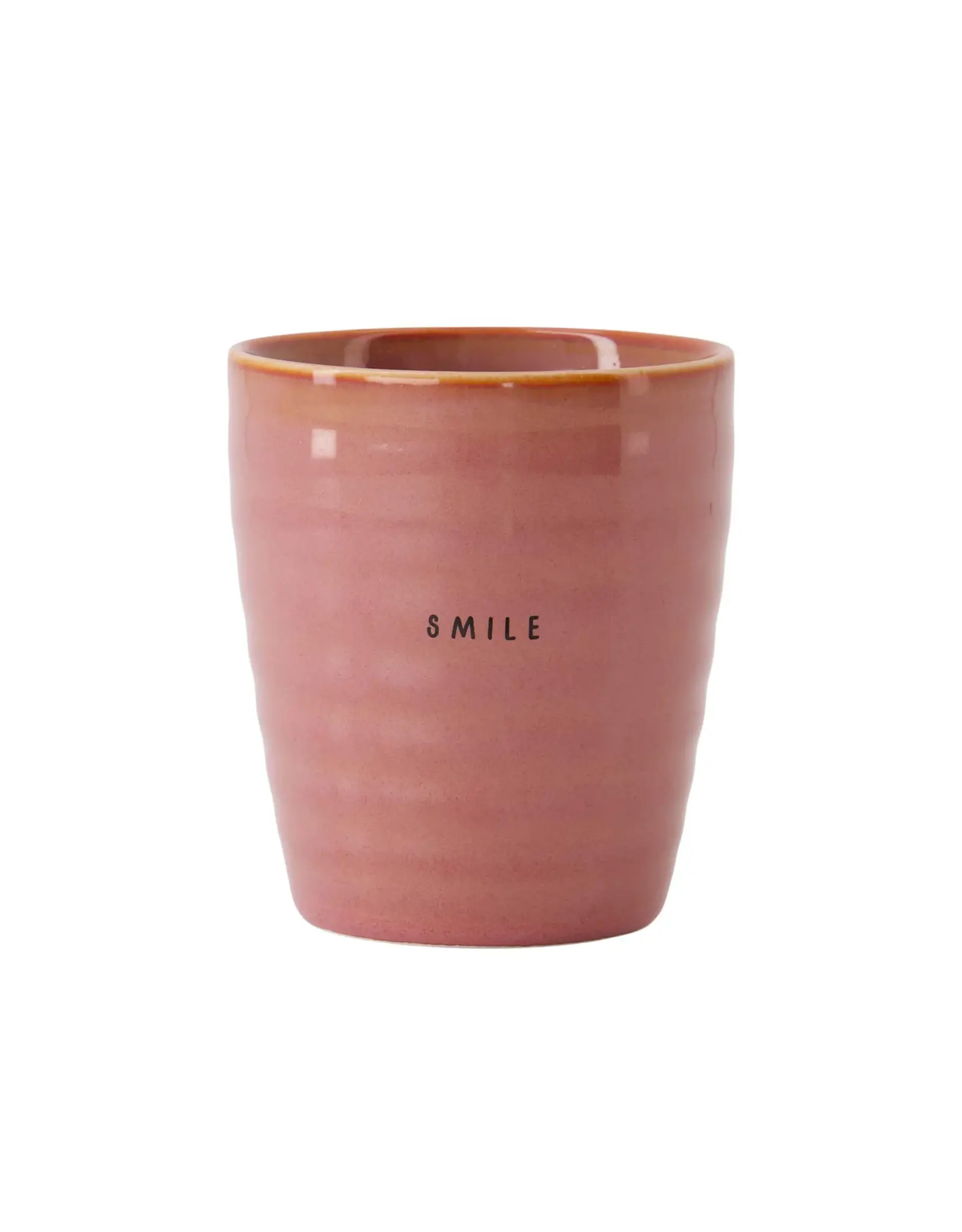 Koffiemok smile burgundy
