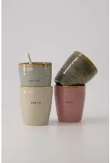 Koffiemok smile burgundy
