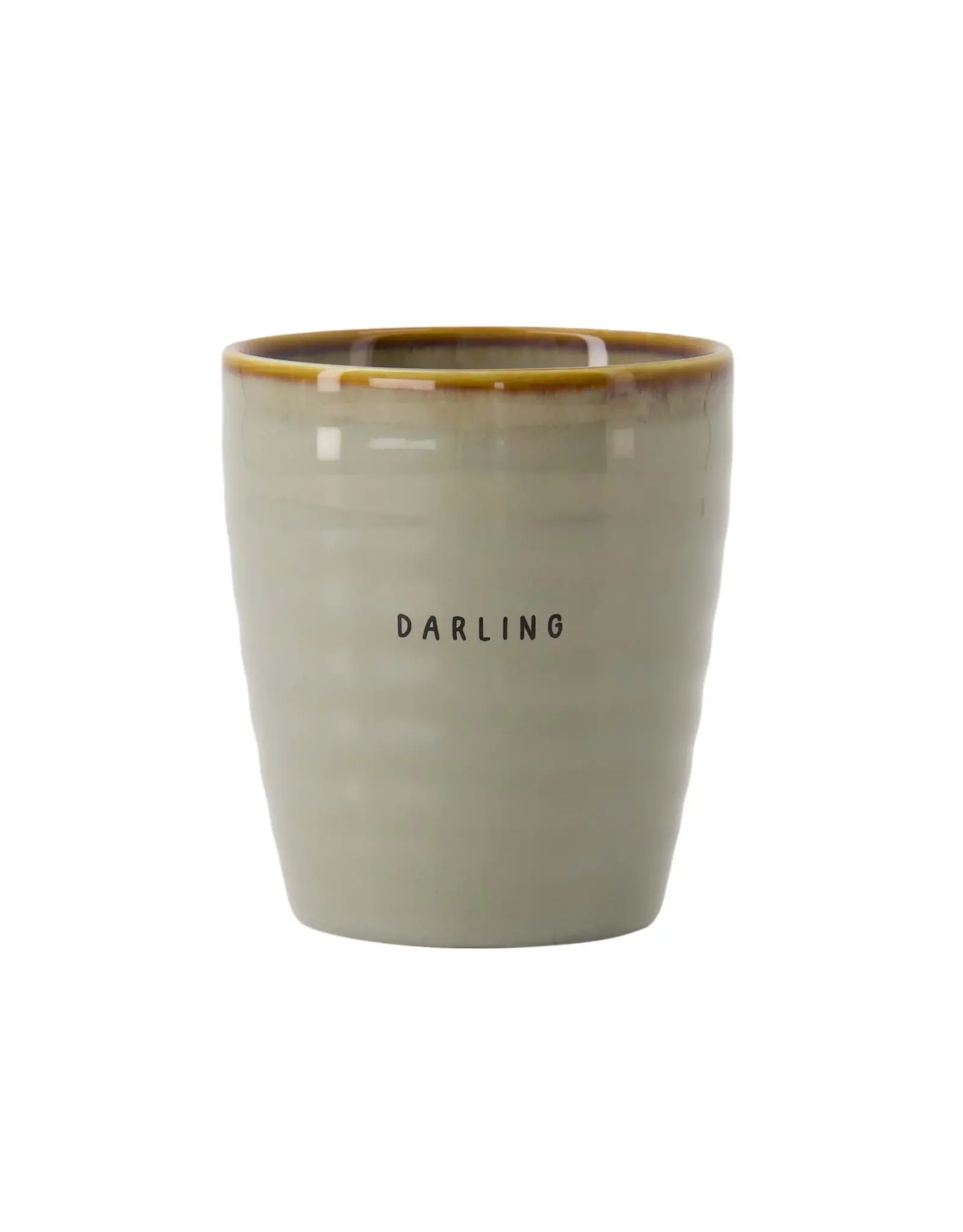 Koffiemok darling grijsblauw