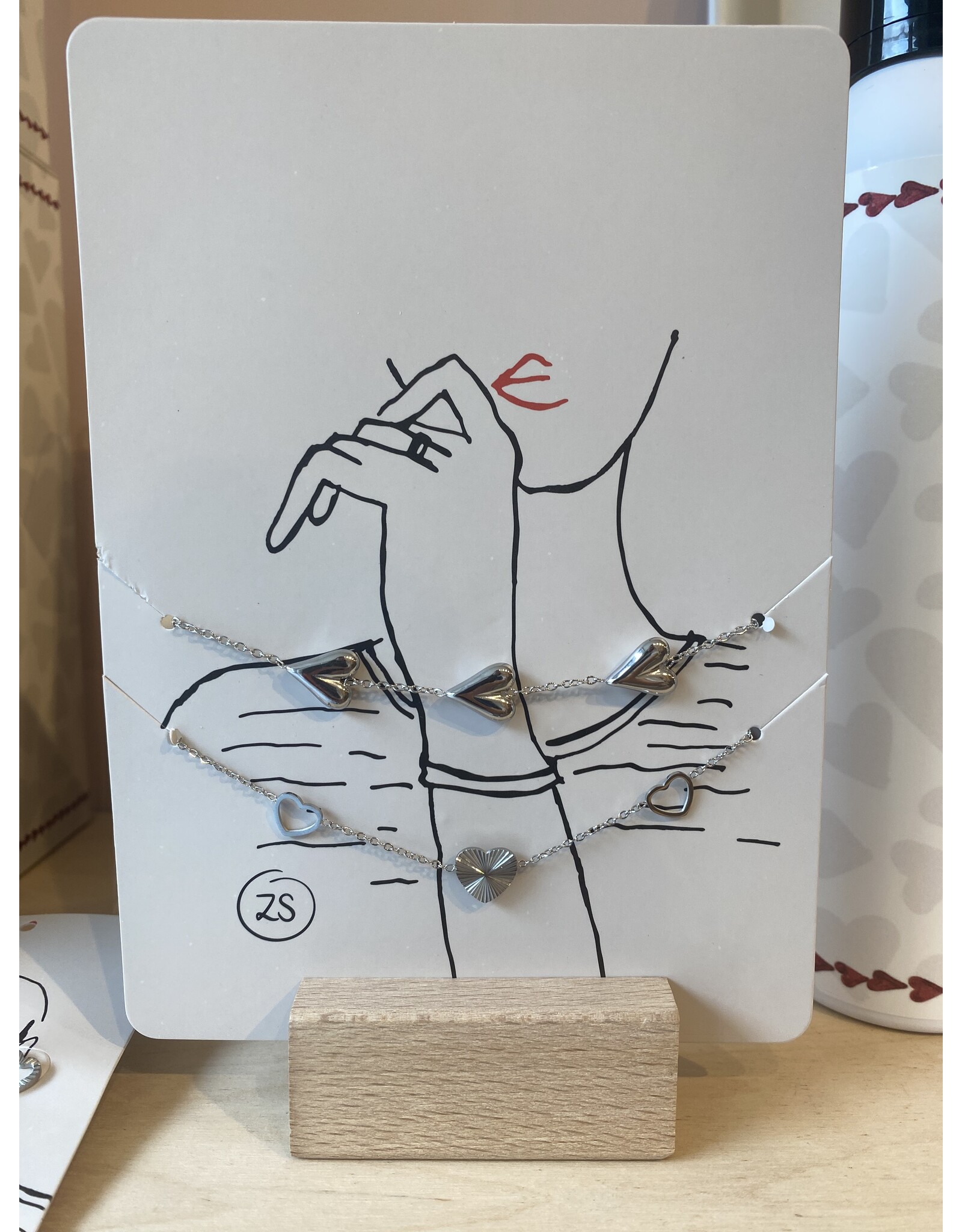 Vriendschapsarmbandjes zilver