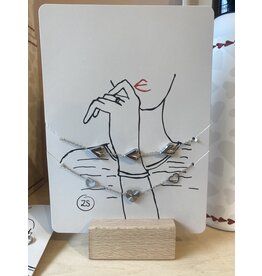 Vriendschapsarmbandjes zilver