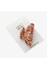 Haarspeld honingbruin raster