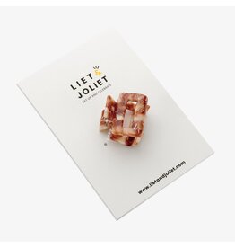 Haarspeld mini honingbruin