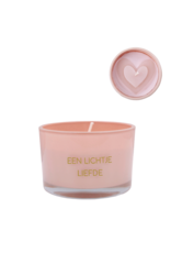 Geurkaars Een lichtje liefde Geurkaars Een lichtje liefde