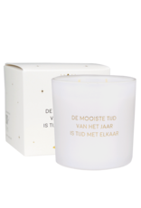 Geurkaars De mooiste tijd van het jaar