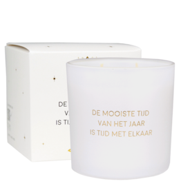 Geurkaars De mooiste tijd van het jaar