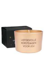 Geurkaars Liefdevolle kerstdagen voor jou Geurkaars Liefdevolle kerstdagen voor jou