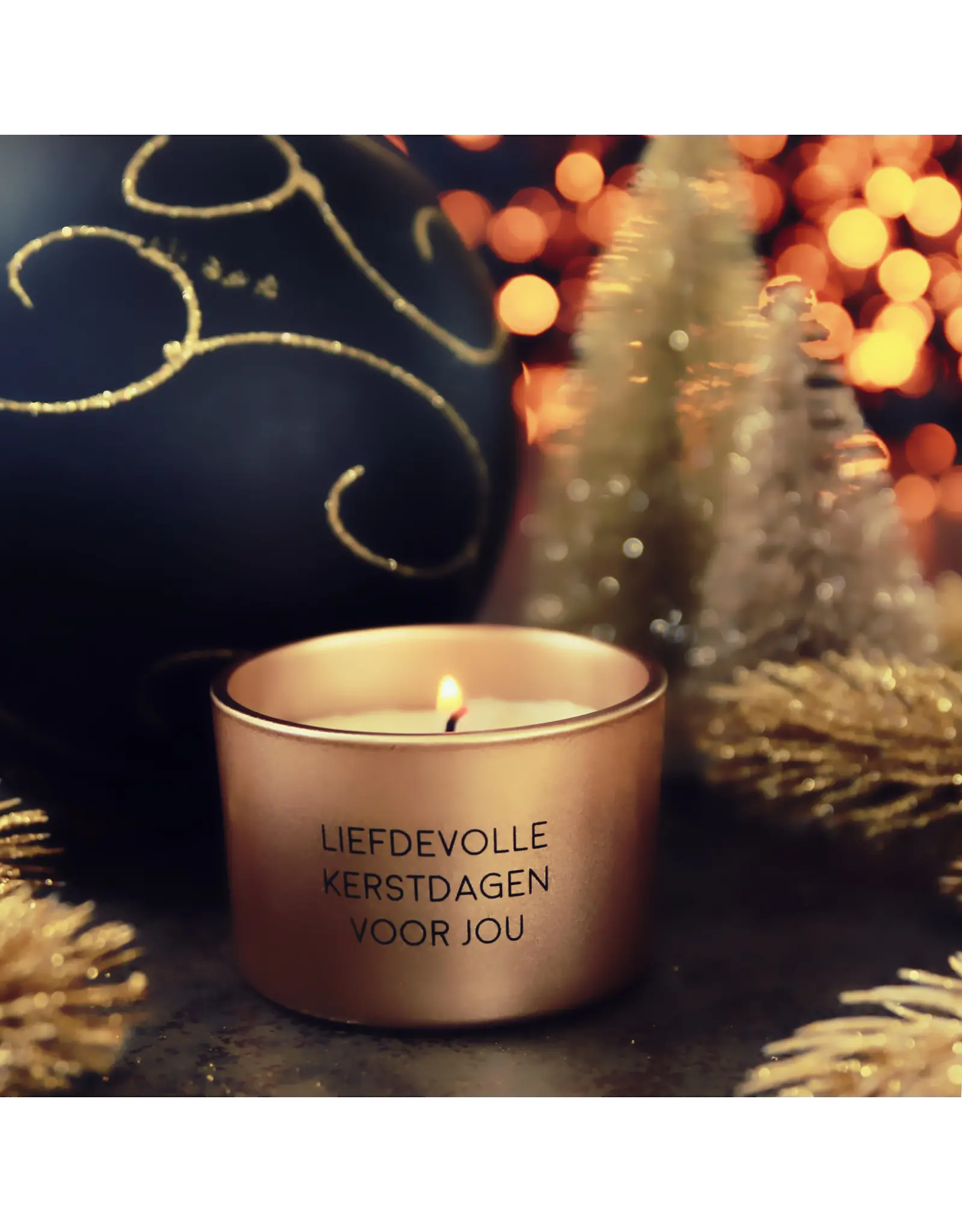 Geurkaars Liefdevolle kerstdagen voor jou